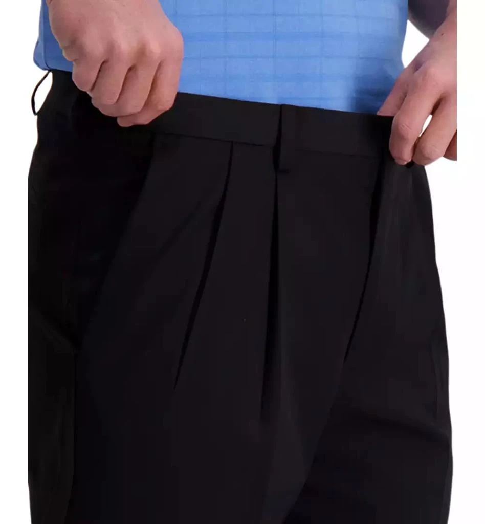 Haggar Cool Right Performance Flex Classic Fit Pleat Front Pant 4