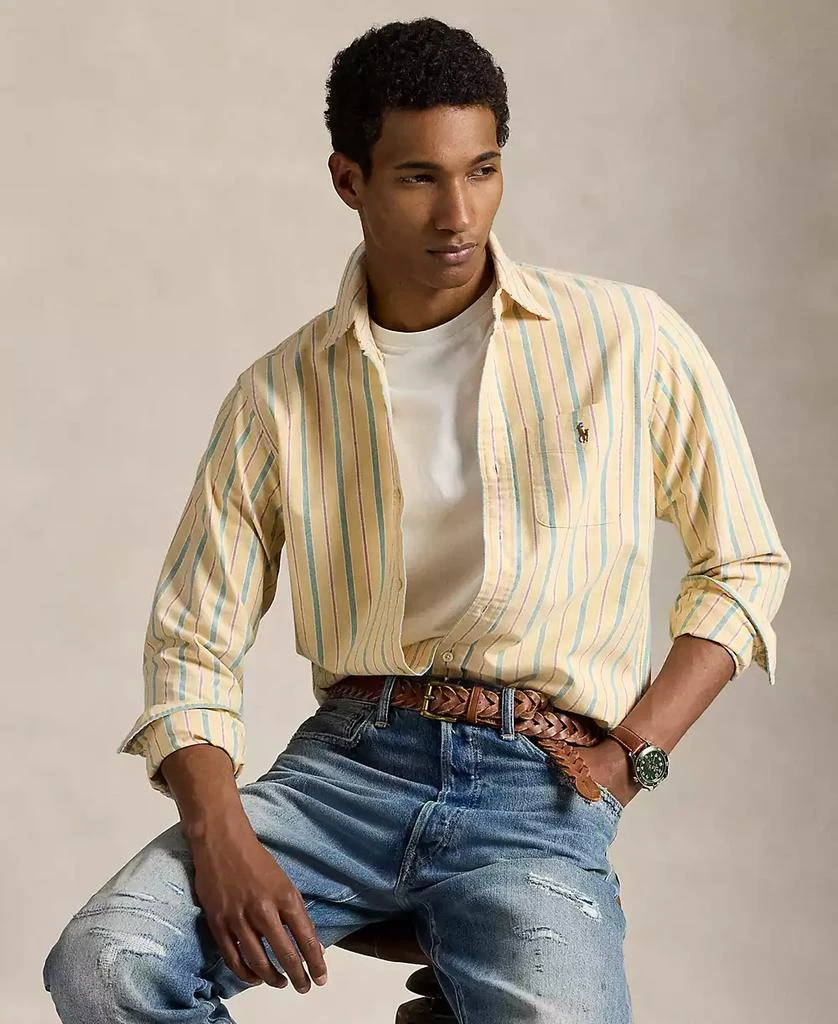 Ralph Lauren Men's Classic-Fit Striped Oxford Shirt 1