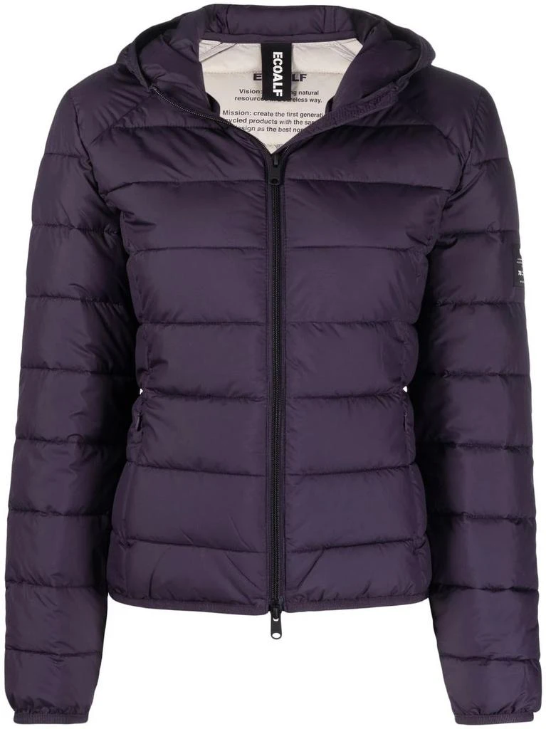 Ecoalf quilted puffer jacket - women 1