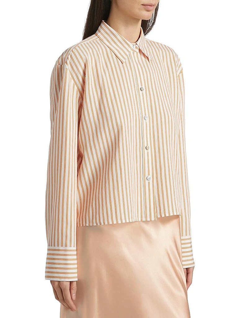 Vince Till Stripe Cropped Shirt 4