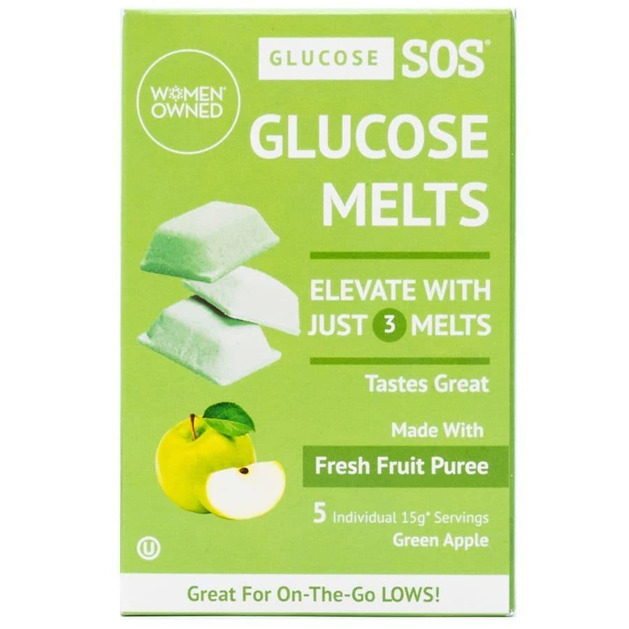 Glucose SOS Oral Melts Green Apple 1