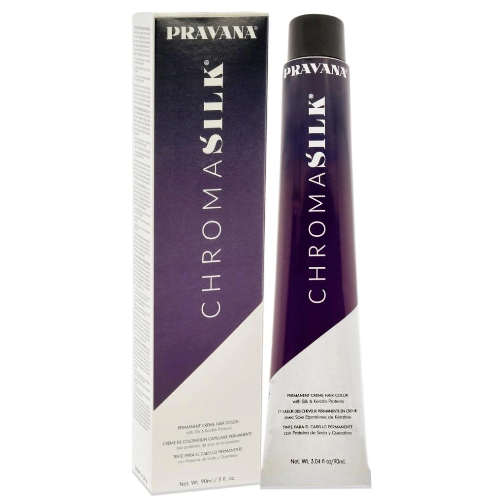 Pravana ChromaSilk Creme Hair Color - 10.13 Extra Light Ash Golden Blonde For Unisex 3 oz Hair Color 3