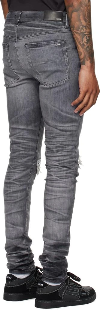AMIRI Gray Suede MX1 Jeans 3
