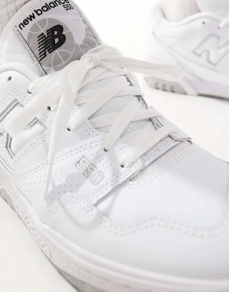 New Balance New Balance 550 trainers in white and grey 4