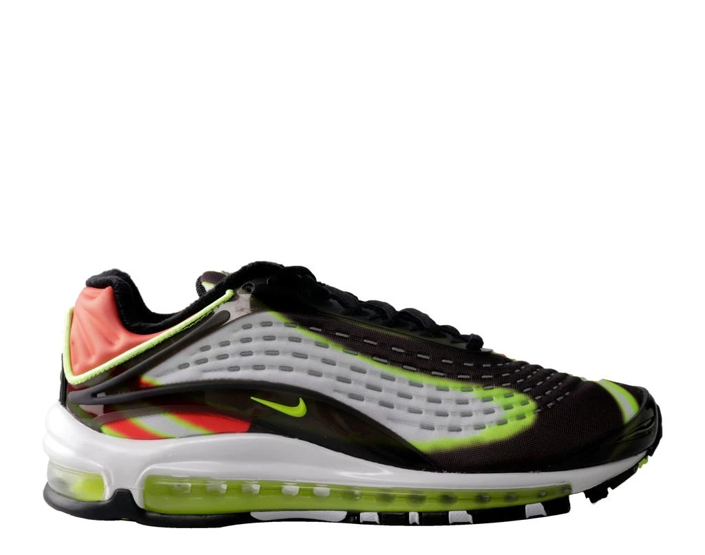NIKE Air Max Deluxe Black/Volt-Red-White Men's Running Shoes AJ7831-003 2