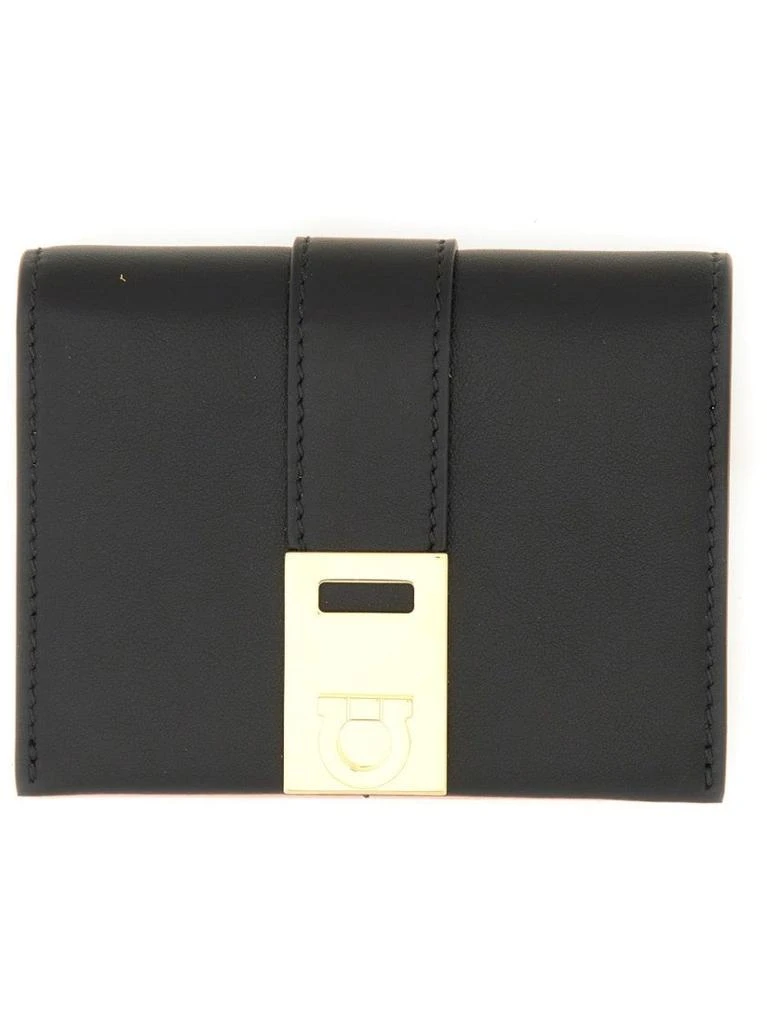 Salvatore Ferragamo Compact Hug Bicolor Wallet 1