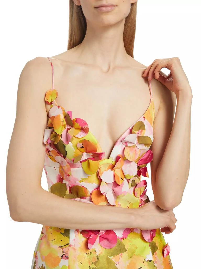 Acler Isla Sculpted Floral Minidress 6