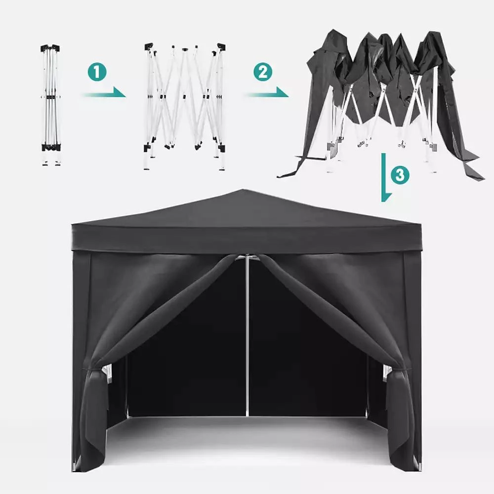 Streamdale Furniture Streamdale 10
x10
 Canopy Tent with Removable Sidewalls 5