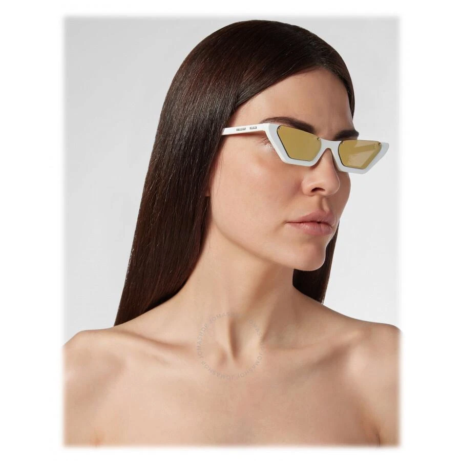 Philipp Plein Rachy Gold Cat Eye Ladies Sunglasses 000-WES0069-PTE003N-BDWL 2