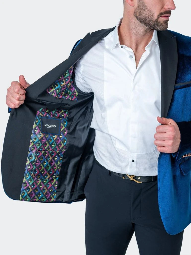 Maceoo Blazer Tesla Velvet Blue 2