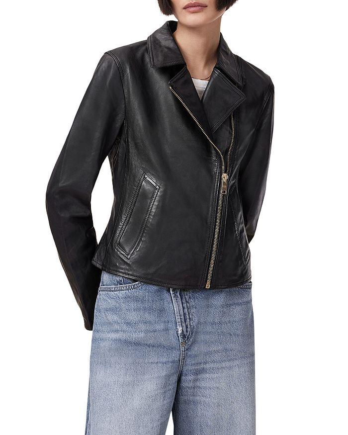 ALL SAINTS Vela Leather Biker Jacket