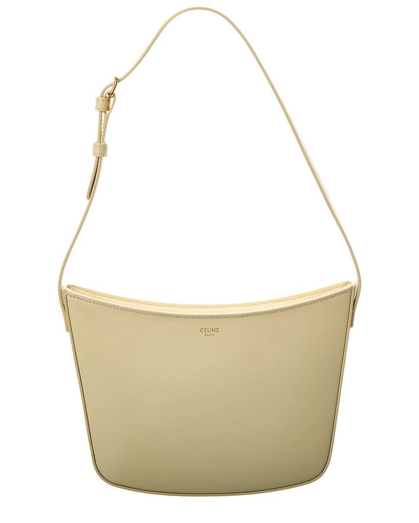 Celine CELINE Croque Medium Leather Hobo Bag 1