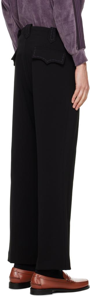 NEEDLES Black Western Leisure Trousers - Pants - BeyondStyle