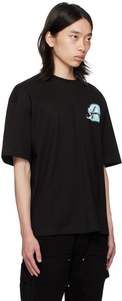 Black Amiri Paradise Airbrush T-Shirt – On Sale Now with Up