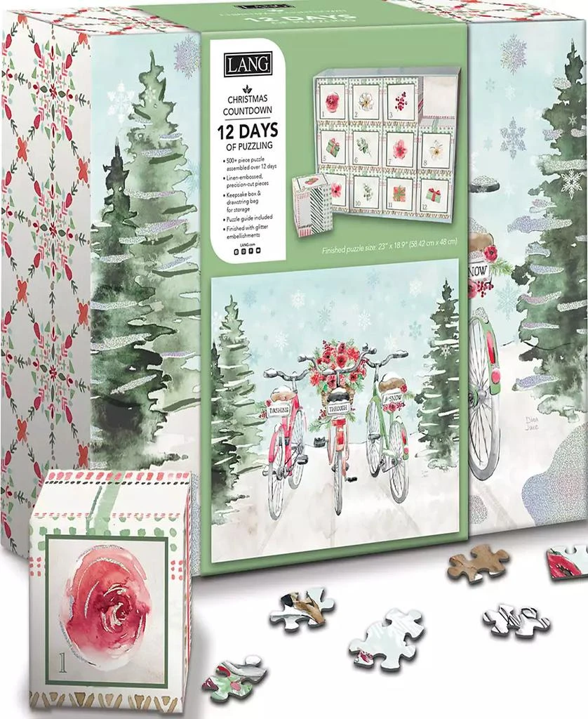 Lang Dashing Through The Snow Advent Calendar Puzzle 3
