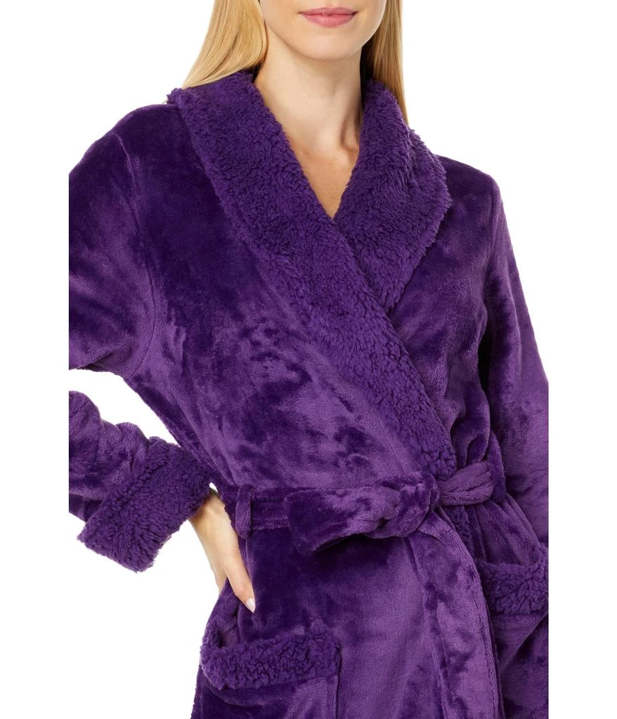 Natori Plush Sherpa Robe 52" 3