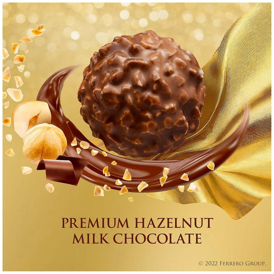 FERRERO ROCHER Premium Gourmet Gift Box Milk Chocolate Hazelnut 5