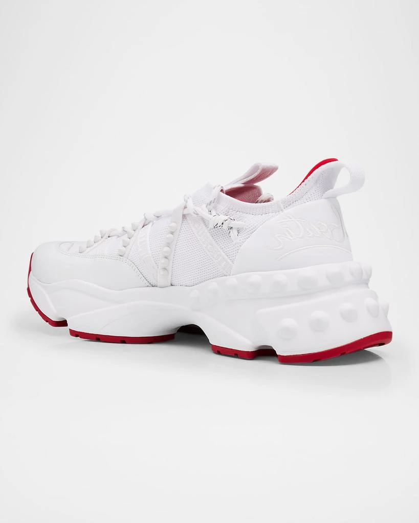 Christian Louboutin Trailnrun Donna Mixed-Media Sneakers 4