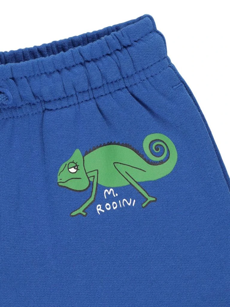 Mini Rodini Printed Cotton Sweat Shorts 1