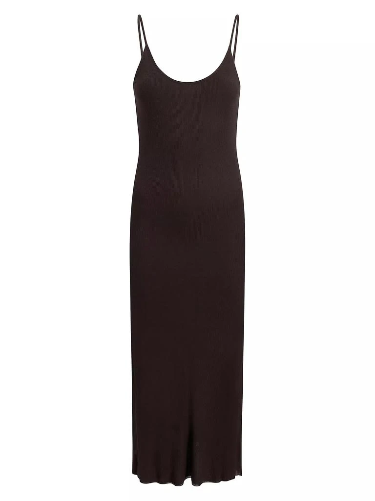 Khaite Leesal Rib-Knit Camisole Dress 1