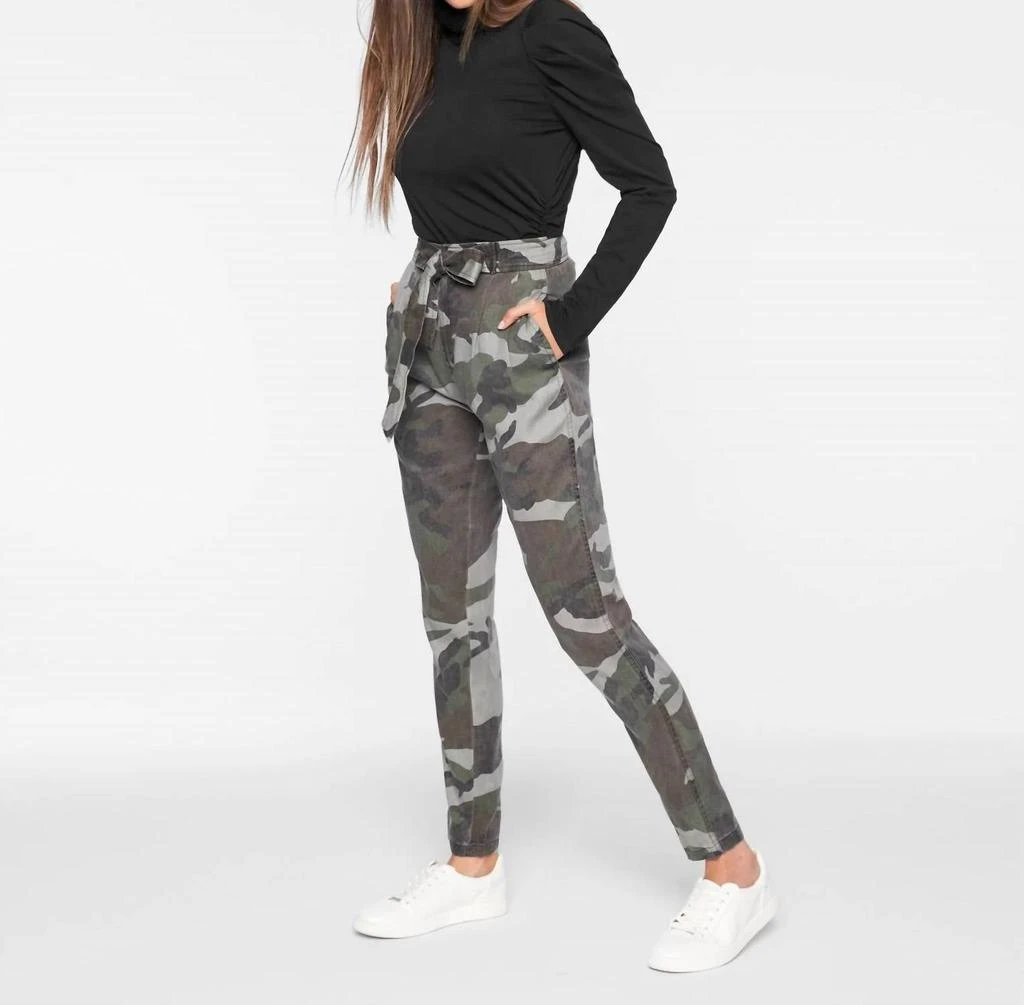 Pam & Gela Pam & Gela - SASH BELT PANT 4