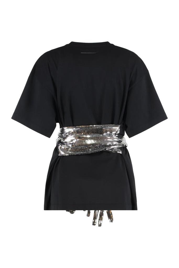 MM6 MM6 Maison Margiela Cotton T-Shirt With Gloves