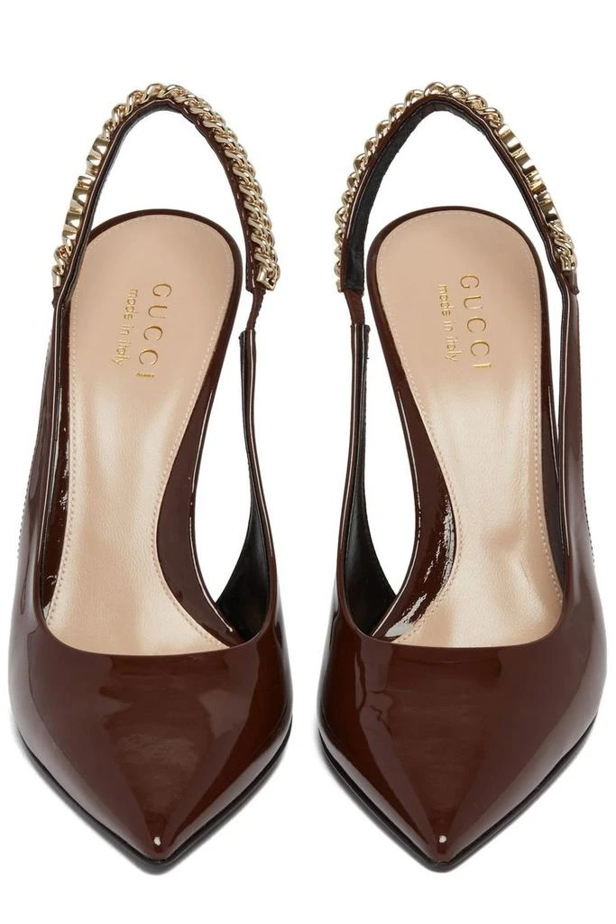 Gucci Gucci Signoria Slingback Pumps 4
