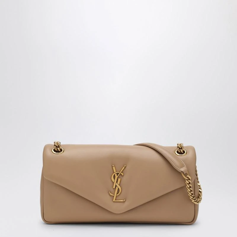 Yves Saint Laurent Beige Calypso leather bag 1