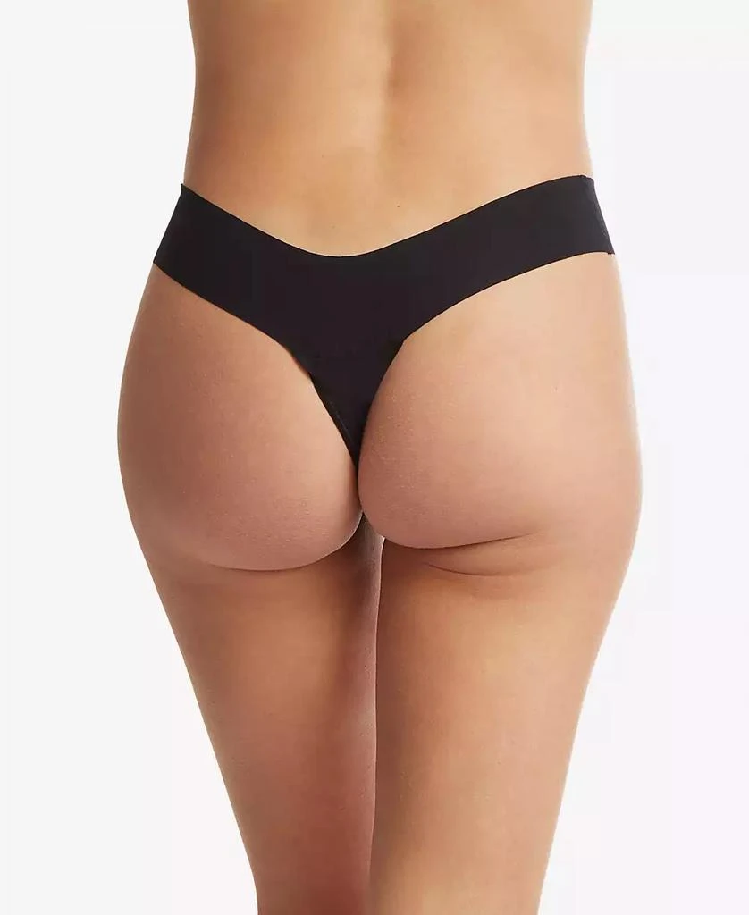 Hanky Panky Women's Breathe Natural Thong 3 Pack Underwear, 6J1661B3PK 6