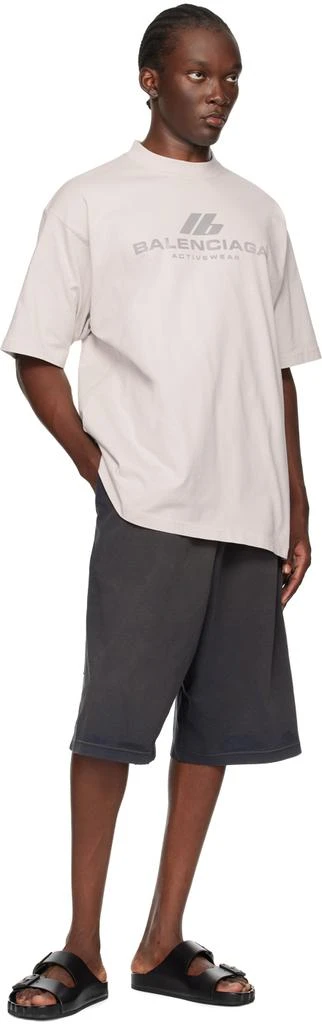 Balenciaga Off-White 'Activewear' T-Shirt 4