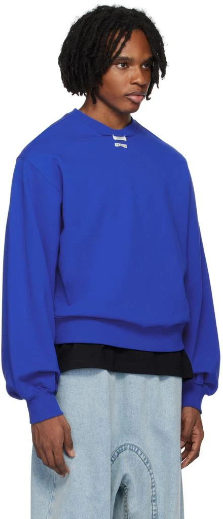 ADER error Blue Langle Sweatshirt 2