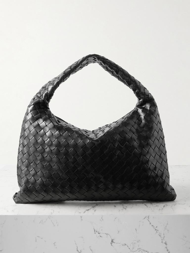 Bottega Veneta Hop Intrecciato 皮革小号手提包 - Shoulder
