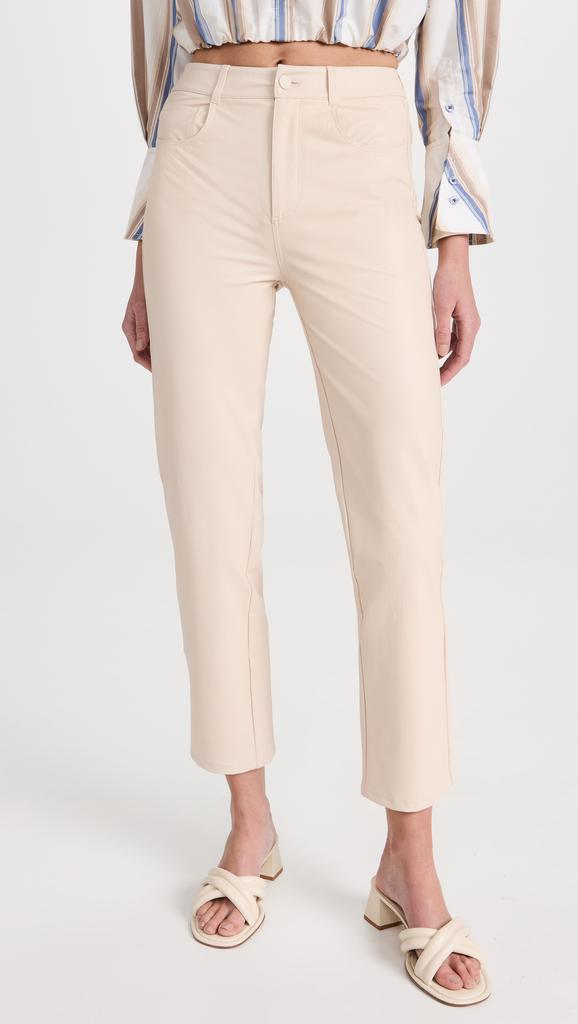 Paige Stella Faux Leather Jeans