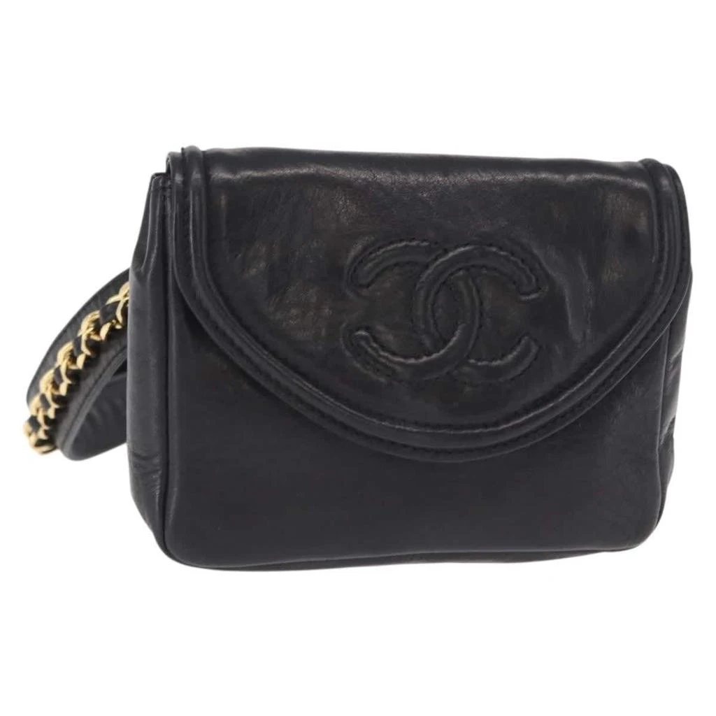 Chanel Chain Envelope Belt Bag Quilted Calfskin Leather Clutche 
Pouche Bag (Pre-Owned)