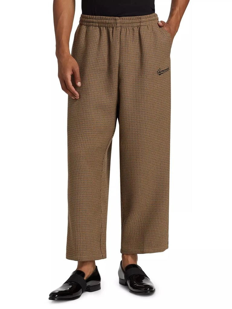 Willy Chavarria Ruff Rider Plaid Track Pants 3