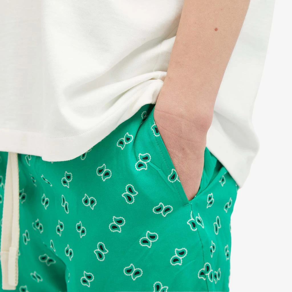 Palm Angels Palm Angels Paisley Shorts 5