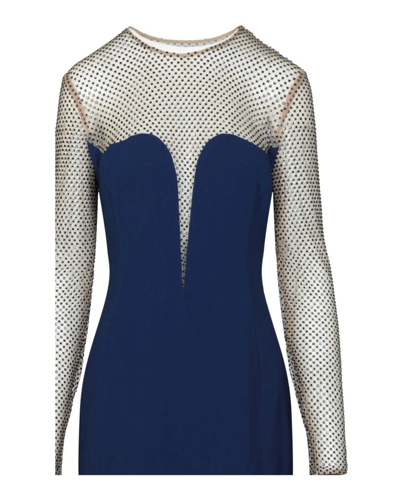 Stella McCartney Myah Embellished Long Sleeve Gown 3