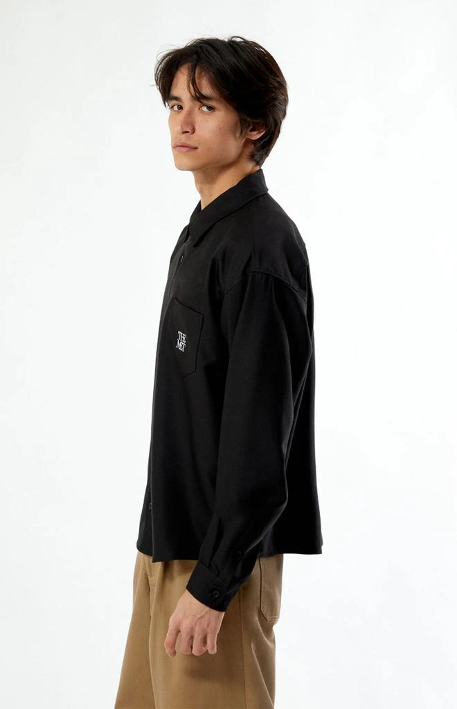 The Met x PacSun Logo Button Up Long Sleeve Shirt 4