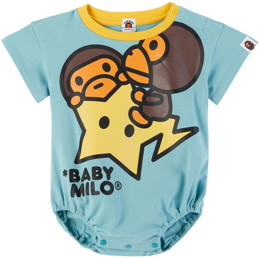 Baby Blue Baby Milo STA Bodysuit