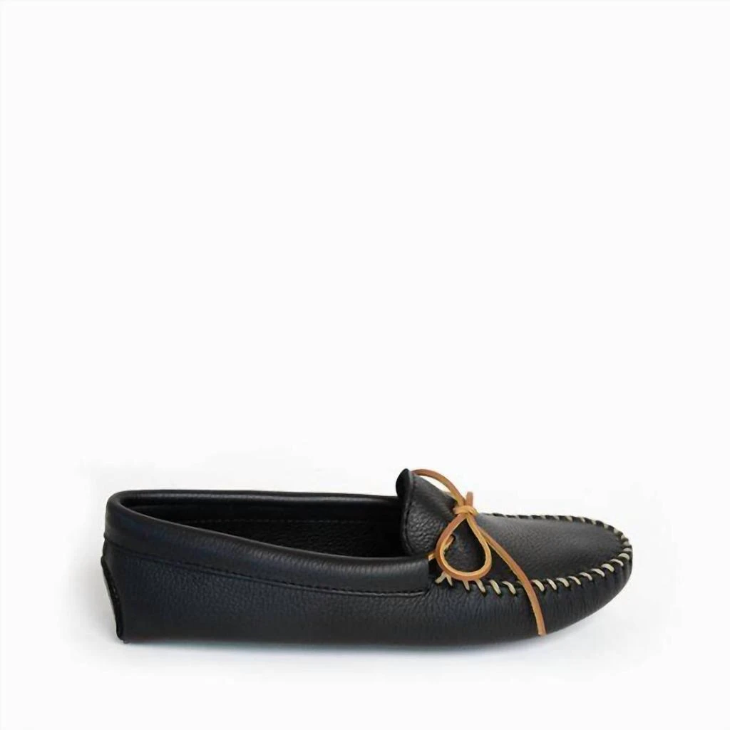 Minnetonka Minnetonka - Men's Double Deerskin Softsole Moccasin 4