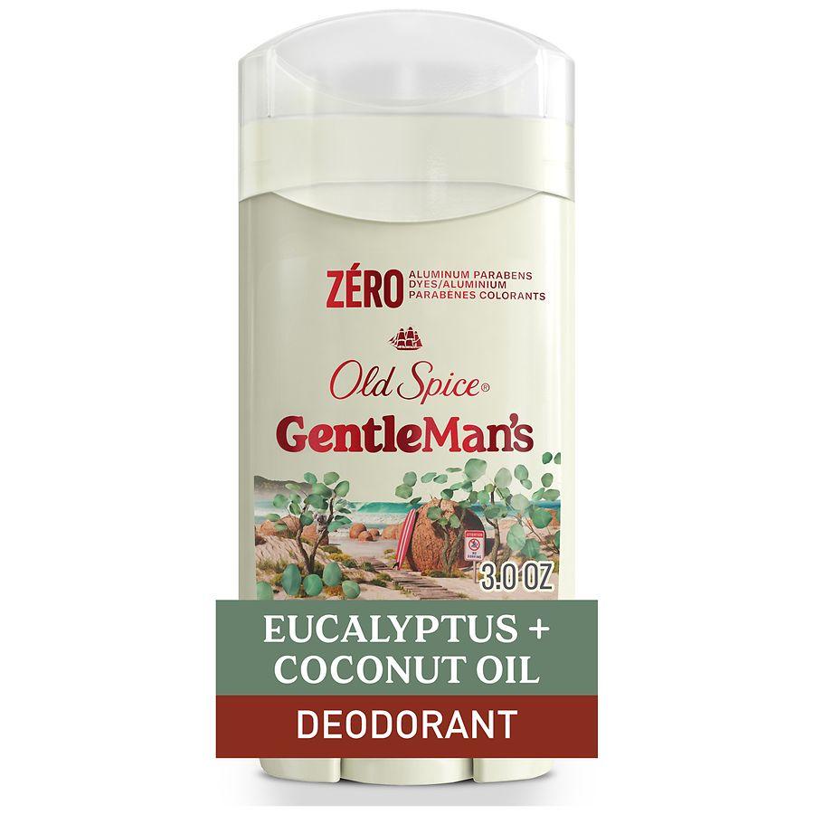 Old Spice GentleMan's Deodorant, Aluminum Free, 24/7 Freshness Eucalyptus and Coconut Oil