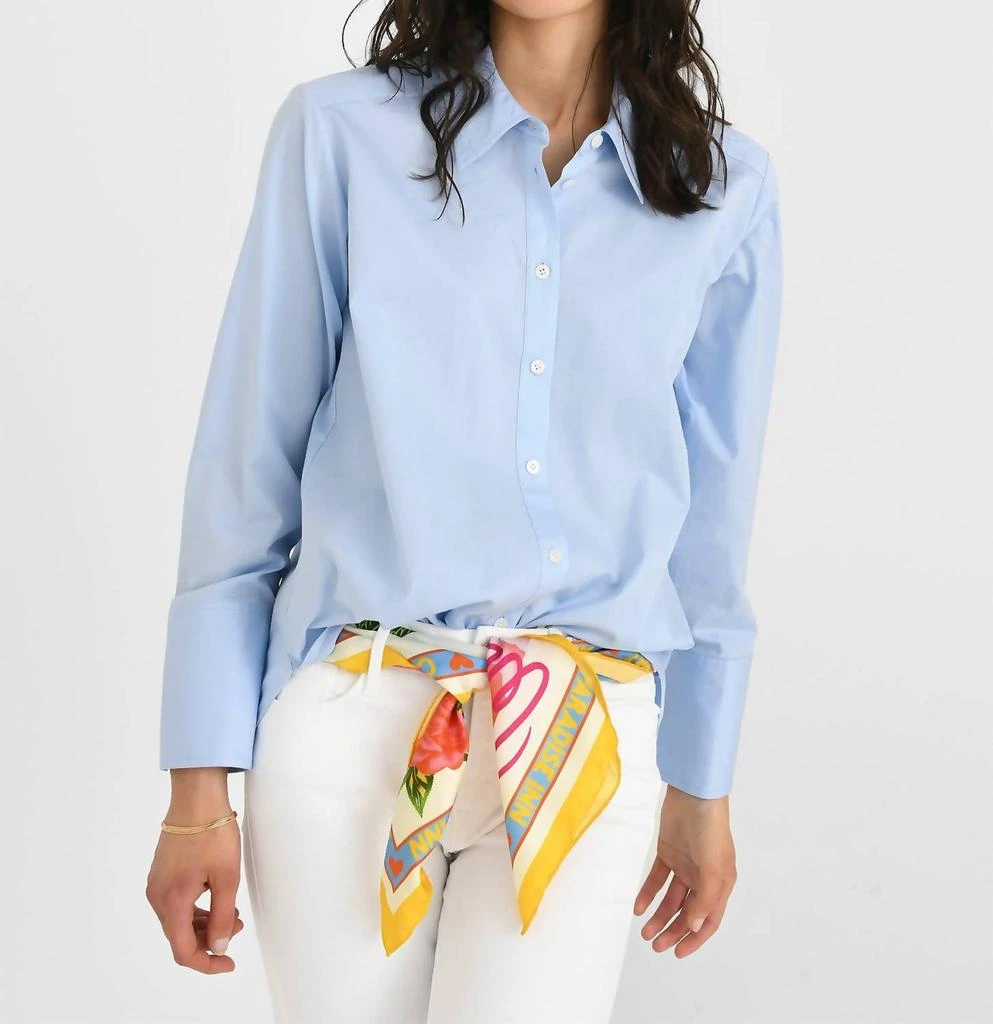 A.L.C. Aiden Shirt In Sky Blue 1