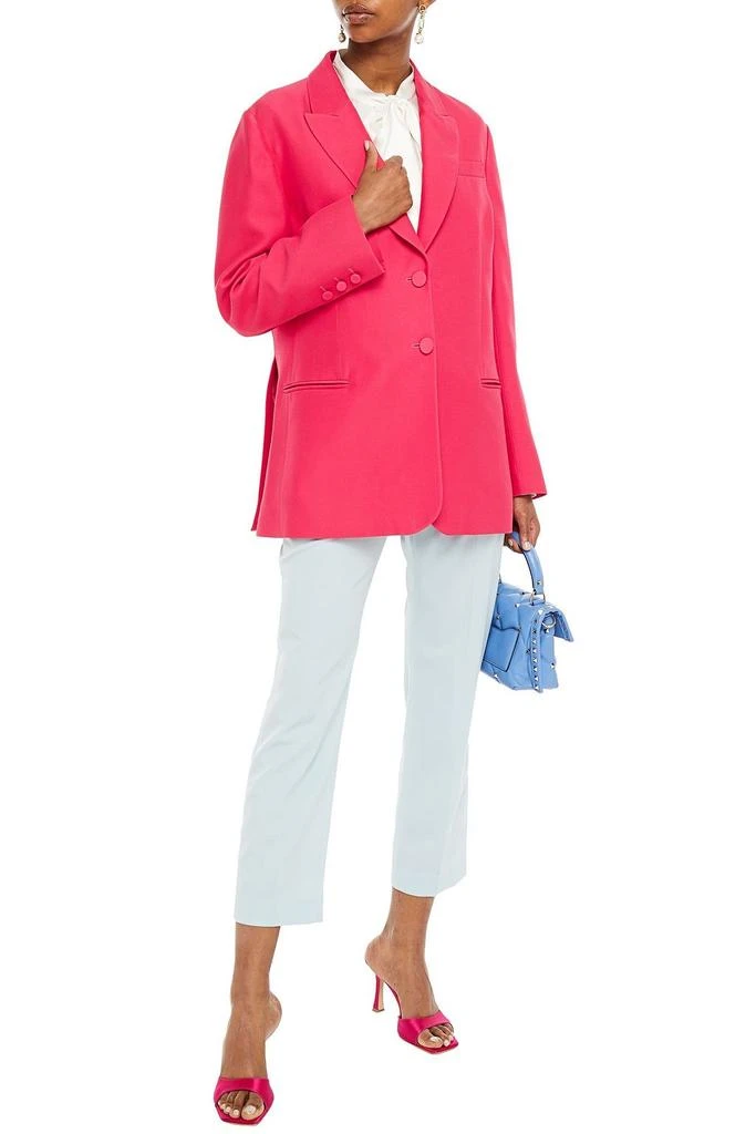 Valentino Silk and wool-blend crepe blazer 2