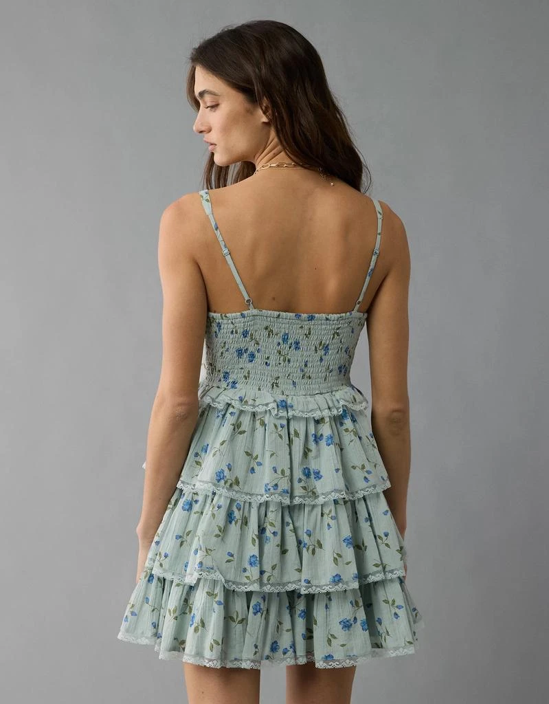 AE AE Lace Ruffle Tiered Mini Dress 2