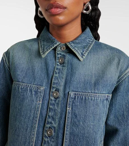 Jil Sander Denim overshirt 4