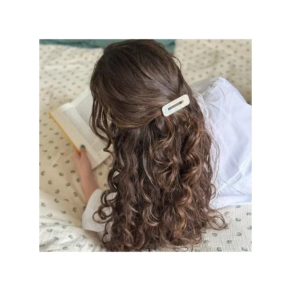 Bachca Mother-of-Pearl Barrettes - Set of 2