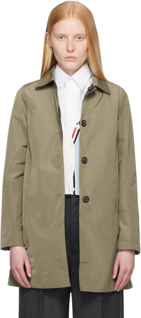 Barbour Khaki Babbity Showerproof Reversible Jacket 1