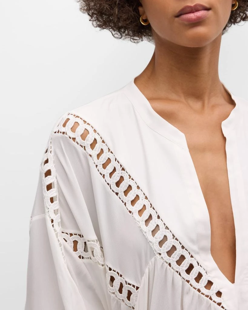 Iro Brent Embroidered Long-Sleeve Top 5