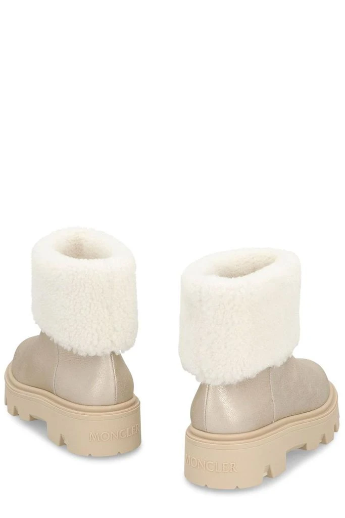 Moncler Moncler Aurea Round-Toe Boots 3