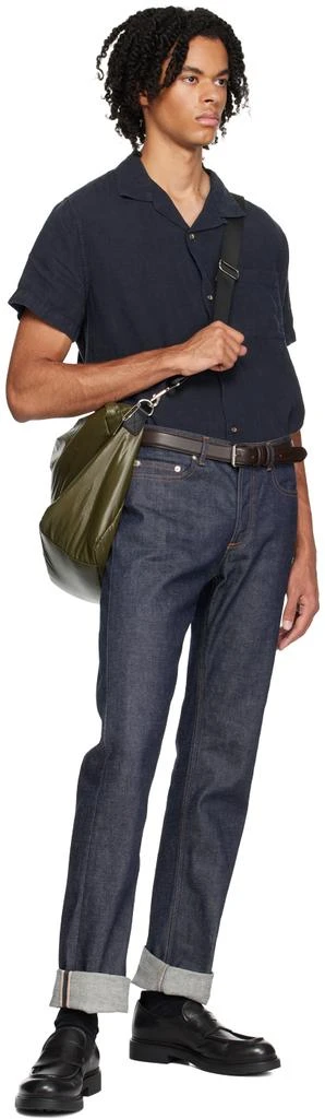 A.P.C. Brown Paris Belt 3